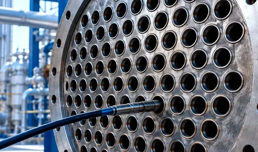Tube ends and support zones